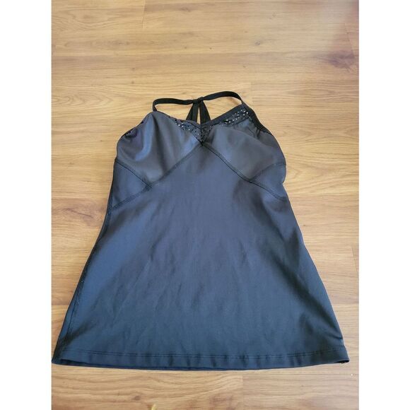 Women's Beyond Yoga Tank Built In Bra Black Size Small‎ - Picture 1 of 6